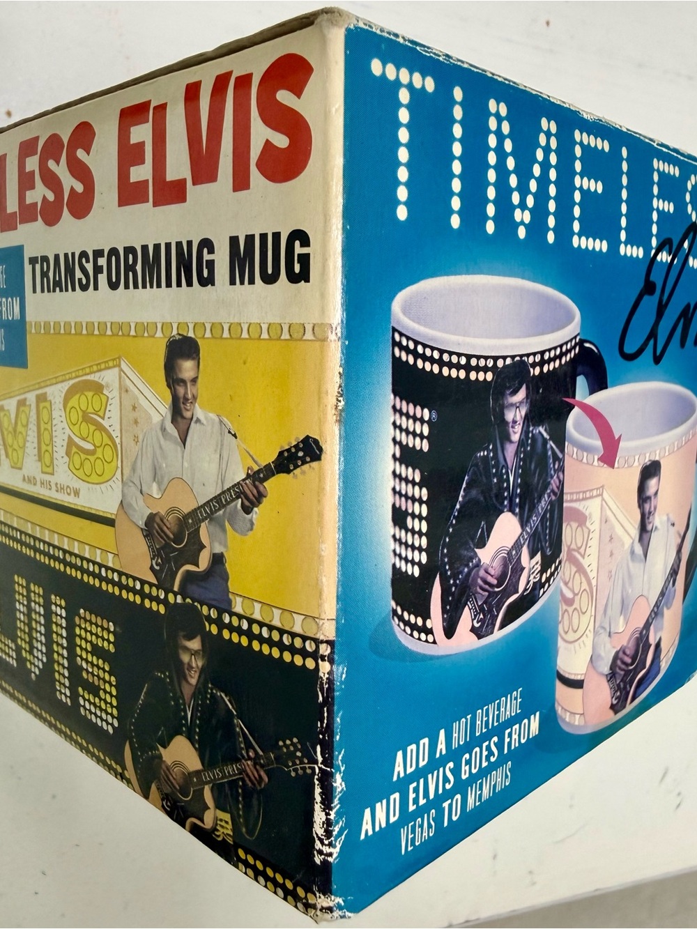 Mixed Lot ELVIS PRESLEY Memorabilia - Books, CD, Mug, Pen, Mask, Thimble, Cards